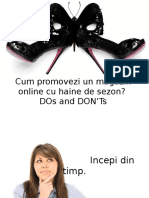 Dragos SMEU Cum Promovezi Un Magazin Online Cu Haine de Sezon. DOs and DONTs 2012.06.29 Orange Concept Store