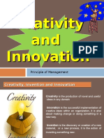 Creativity and Innovation Final