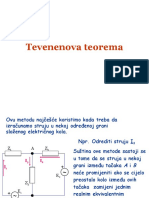 Tevenenova Teorema