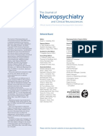 Neuropsychiatry: The Journal of