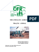 Ficha Pedagógica - Mecanizaçâo Agricola - Tração Animal - PR