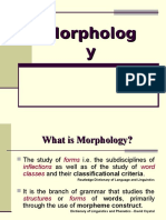 Morpholog y