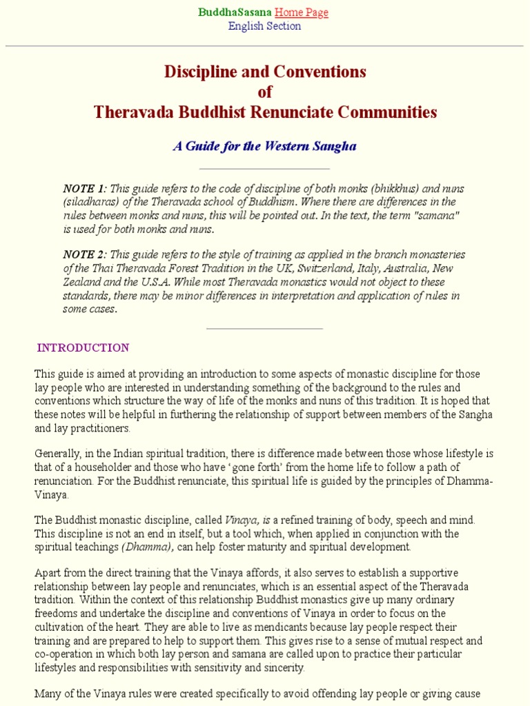 Supporting Theravada Monastics' Needs | PDF | Bhikkhu | Indian Religions