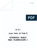 Estadistica Basica para Planificacion