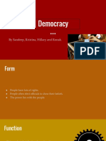 Democracy Slide Presentation