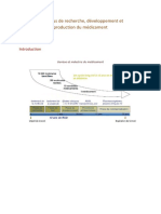 06 - Processus de Recherche, Développement Et Production Du Médicament