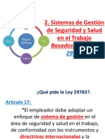 Sistemas de Gestión de Seguridad y Salud en El Trabajo