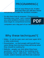 About Programming (