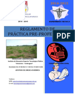 Reglamento de Practica Profesional DCB 2014 - 2015 PDF