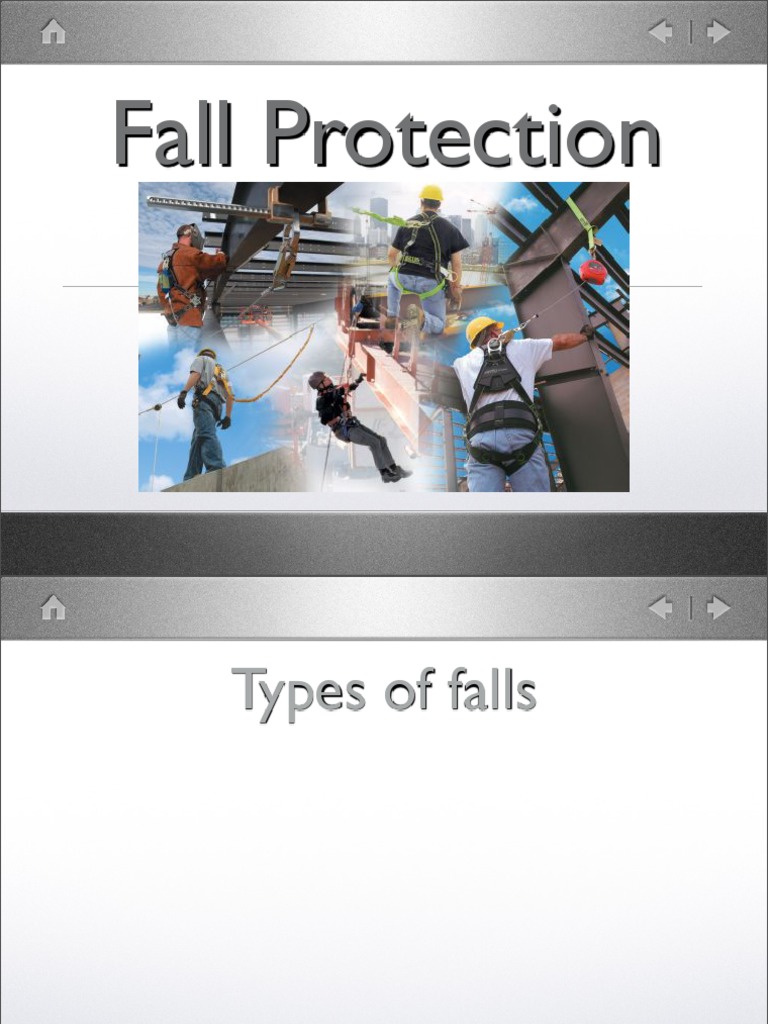 A Comprehensive Guide to Fall Protection Types of Falls, Common Fall