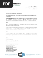 concepto arquitectura