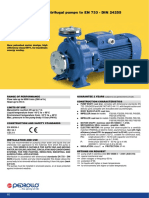 Standardised Centrifugal Pumps To EN 733 - DIN 24255