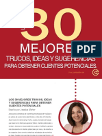 SPANISH 30 Consejos para Obtener Ms Clientes Potenciales