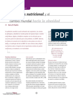 La Transicion Nutricional y Cambio Mundial Hacia La Obesidad