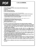K to 12 General Information.two