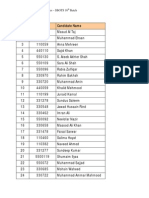 List SBOTS 16th Batch