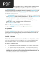 Android Reference Sheet