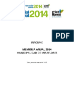 Memoria Anual 2014