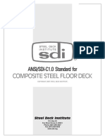 Norma Técnica Steel Deck Institute SDI