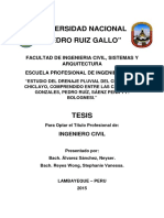 IC-2012-004 Estudio Drenaje Pluvial Cercado Chiclayo - Peru PDF