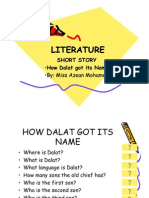 How Dalat Got Its Name Activities
