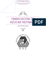 Fabricación de Azúcar 