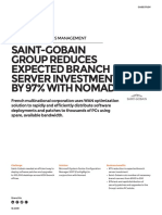 Saint-Gobain Group Reduces Expected Branch Server Investment By 97% with Nomad