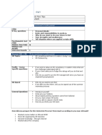 E&Y Candidate Profile and Interview Process