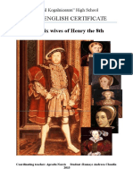 The Six Wives of Henry The 8th
