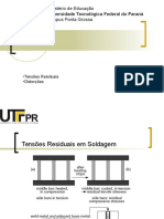 Tensões residuais em soldagem e técnicas de redução