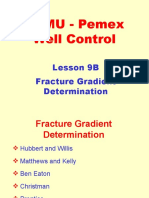 9B. Fracture Gradient Determination