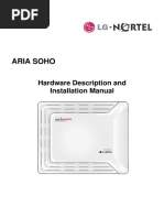 ARIA SOHO Installation Manual