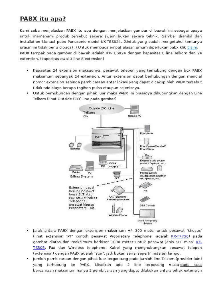 PABX Itu Apa  PDF
