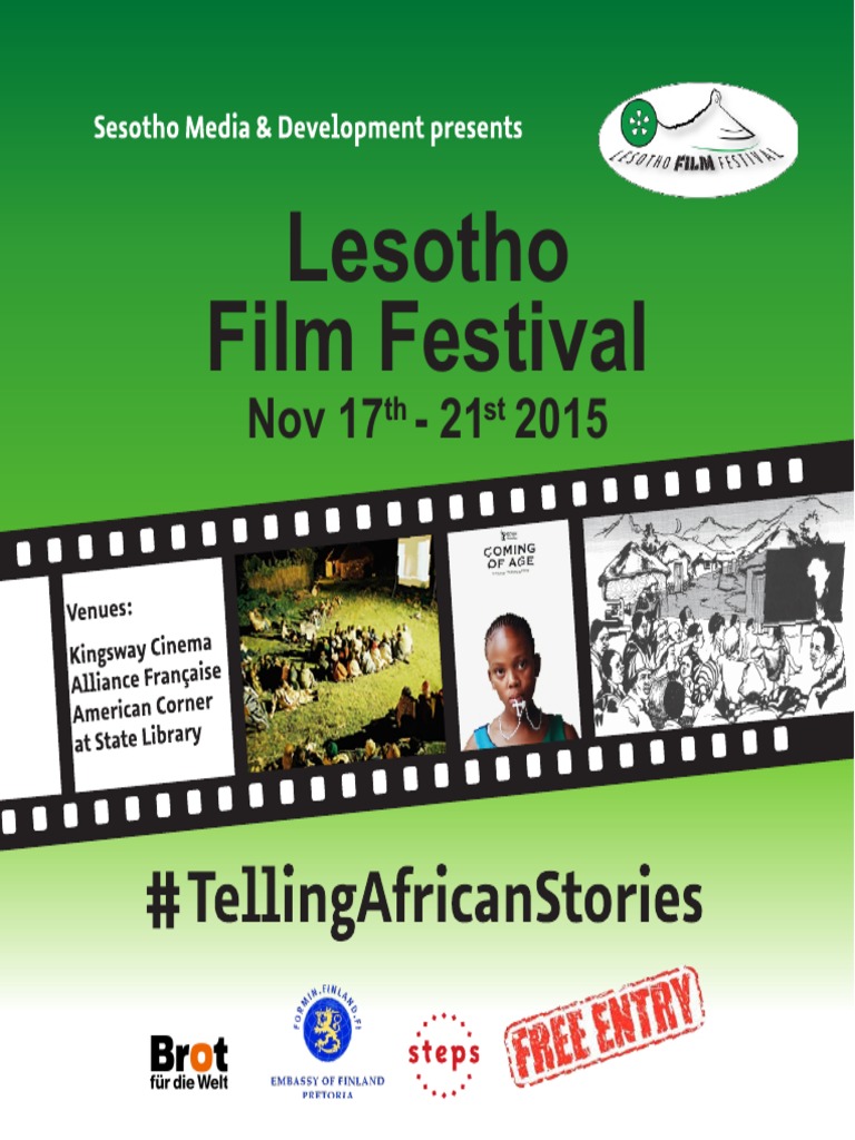 Lesotho Film Festival Booklet | PDF | Leisure | Film Festival