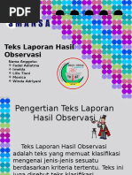 Download Teks Laporan Hasil Observasi Kelompok 1 SMA Negeri 1 Berau Kaltim 1 by Winda Adriyani SN295445261 doc pdf