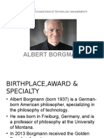 Albert Borgmann