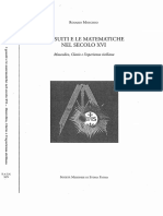 I Gesuiti e Le Matematiche Nel Secolo XVI PDF