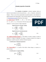 Chapter 5 Thermodynamic Properties of Materials: Olume Constant V at Heat Specific