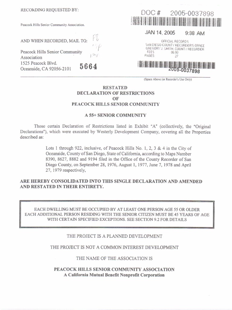 2005 Official Ccrs Docs | PDF