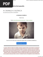 A Criança Colérica (BVA)