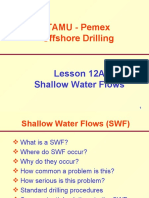 TAMU - Pemex Offshore Drilling: Lesson 12A Shallow Water Flows