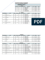 Horario Ciclo 2015-3