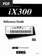 Download Korg IX300 Reference Guide by dod SN295465949 doc pdf