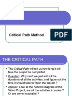 Critical Path Method