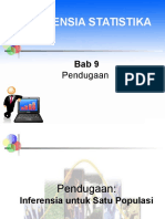 Bab 9 Pendugaan 1 Populasi