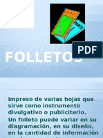 Elaboración de Folletos