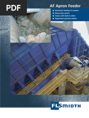 Apron Feeder Mechanical Engineering Manufactured Goods