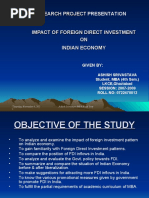 Download  Research Report on FDI by ankitmba17 SN29548670 doc pdf