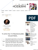 Ti Amo Ma Ti Strangolerei Volentieri... - Giorni Moderni