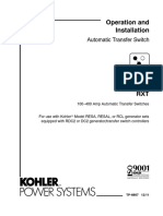 Kohler RXT Transfer Switch Operation/Installation Manual